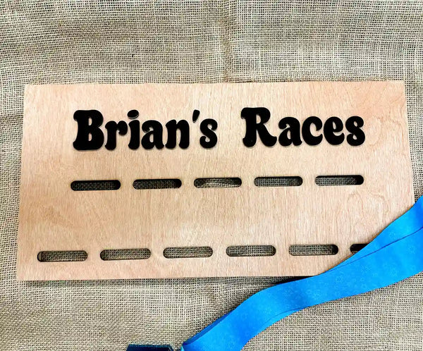 Medal & Award Display - Custom Layered Text